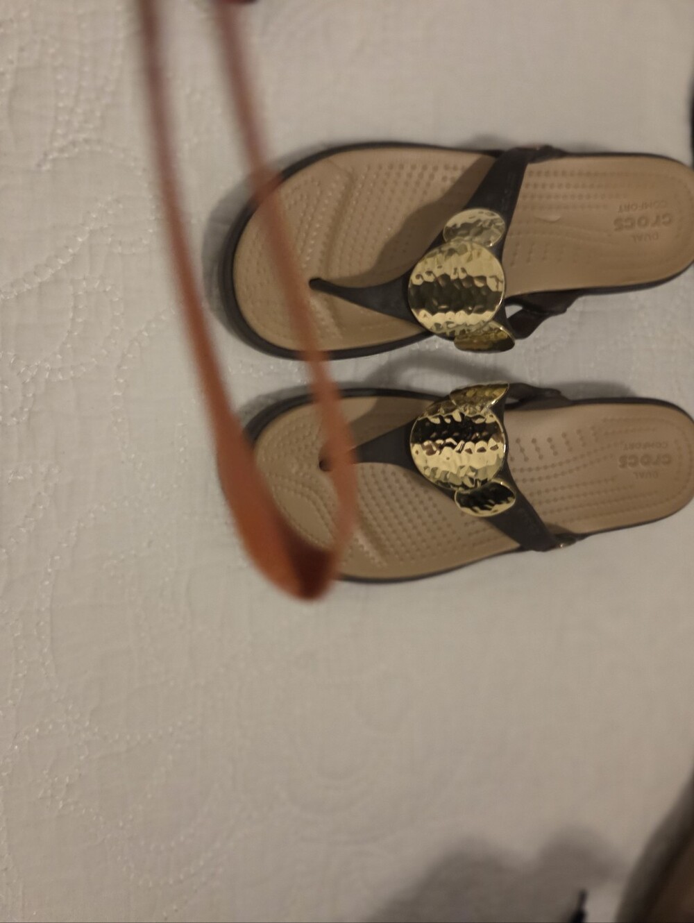 Womens Croc Sandals Size 8